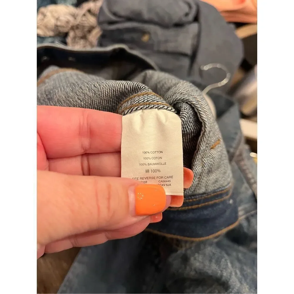 J. Crew Classic Denim Jacket sz PS EUC